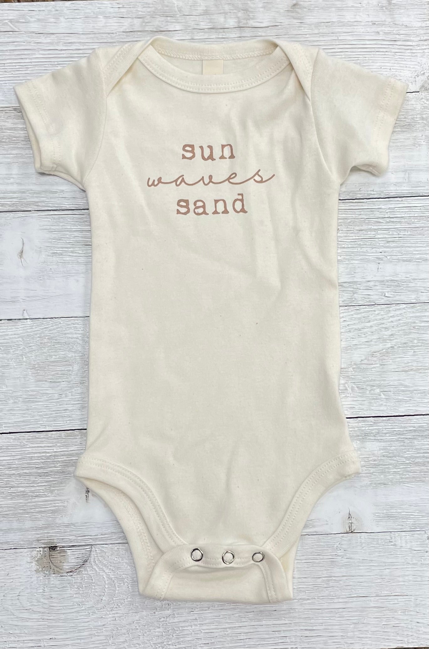 Short Sleeve Baby Bodysuit