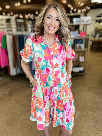 Vintage Bloom Dress