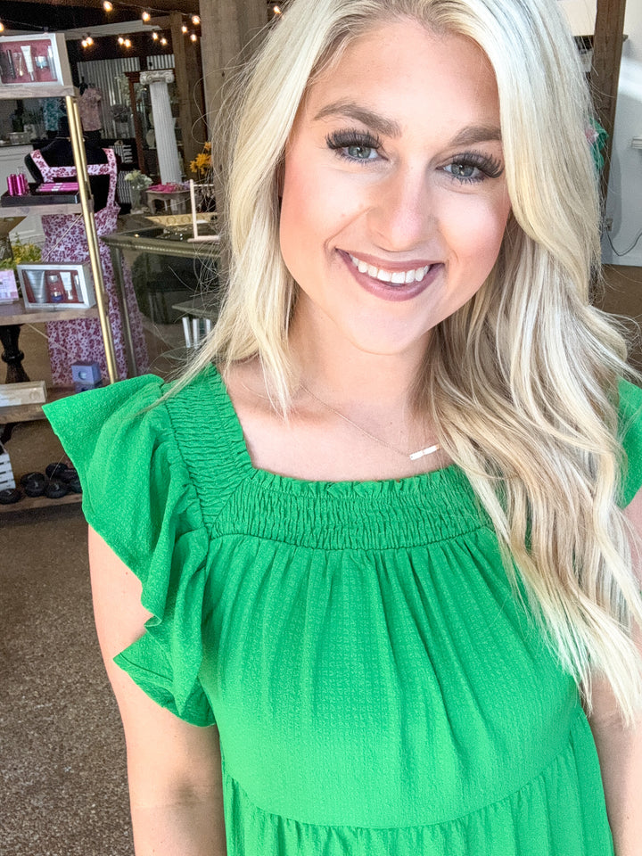 Flutter My Way Maxi Dress