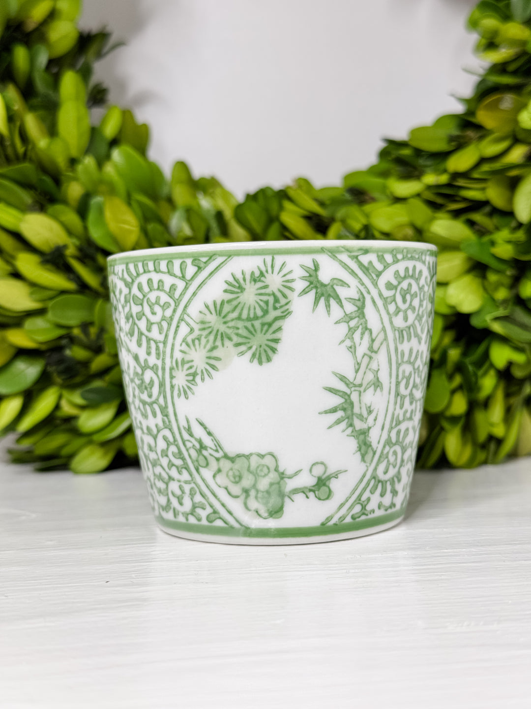 Countryside Green Cachepot