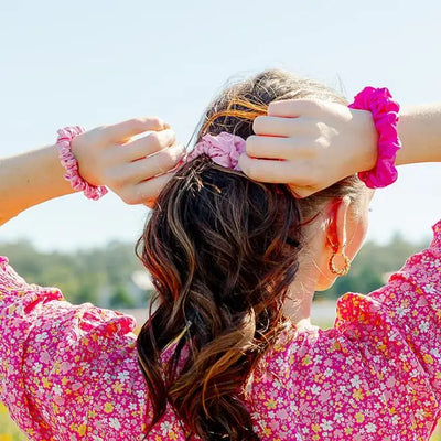 Silk Scrunchies Large