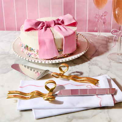 Bow Appetit 2 Piece Cake Server Set