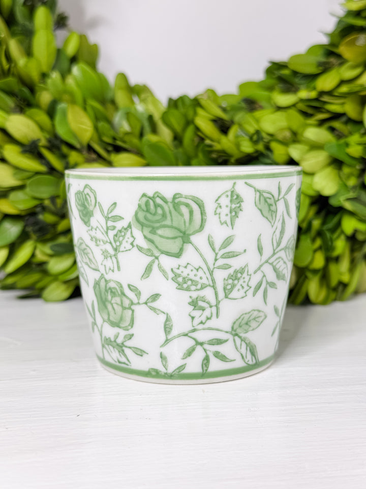 Countryside Green Cachepot