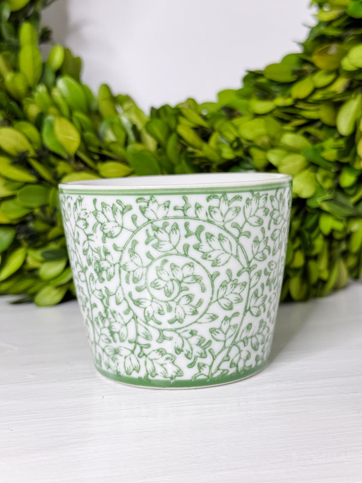 Countryside Green Cachepot