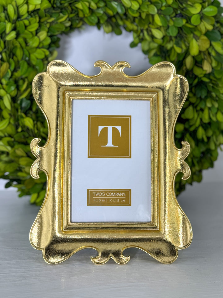 Gold Leaf Photo Frame