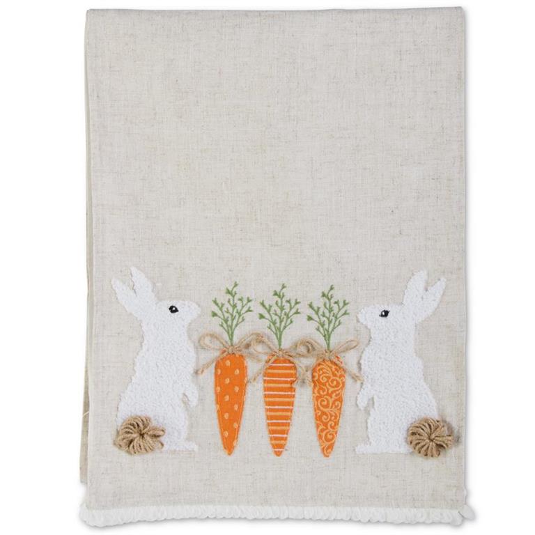 Easter Linen Table Runner