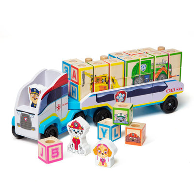 Paw Patrol Wooden ABC Block Truck